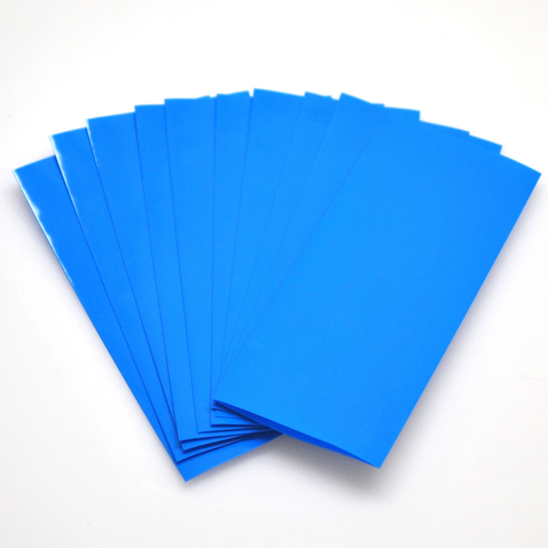 heat shrink wrap - 21700 - blue
