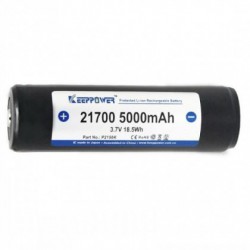 Keeppower 21700 5000mAh - 10A Protected